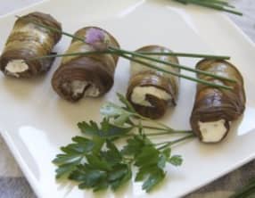 Makis d’aubergines