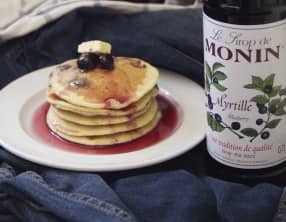 Pancakes aux myrtilles