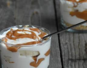 Verrines façon banoffee