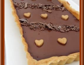 Tarte au chocolat Carambar