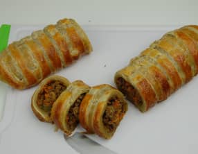 Feuilleté à la viande