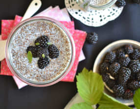 Pudding de chia à la vanille