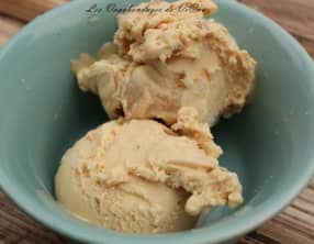 Glace à la cacahuète