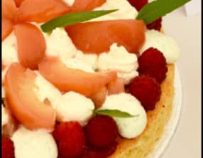 Fantastik pêche, framboise et noix de coco