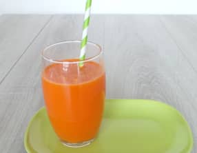 Jus de carottes et d'abricots