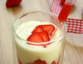 Tiramisu aux fraises