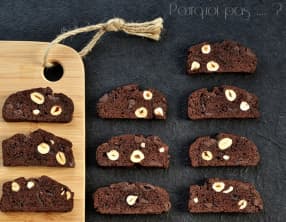 Cantucci chocolat noisette