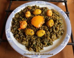 Cresson à la marocaine