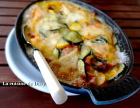 Tartiflette de courgette