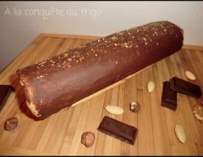 Gâteau roulé au chocolat
