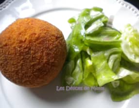 Arancini ou boulettes de riz siciliennes