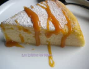 Cheesecake japonais avec seulement 3 ingrédients et sans gluten