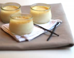 Crème à la vanille