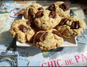 Cookies aux morceaux de chocolat