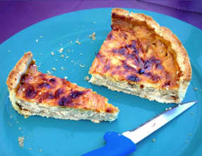 Tarte à l'Oignon Estivale