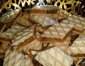 Gaufrettes caramel pistaches