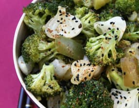 Poêlée de légumes verts