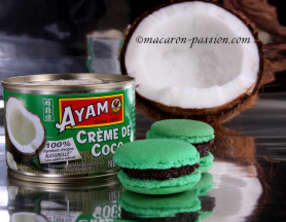 Macarons à la noix de coco