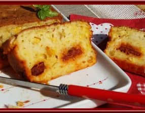 Cake au Maïs Chorizo et Safran