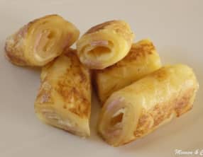 Rolls de pommes de terre en écailles