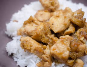 Poulet épicé au gingembre