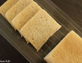 Pain de mie à croque-monsieur