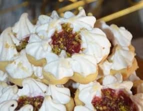 Sablés meringués à la confiture