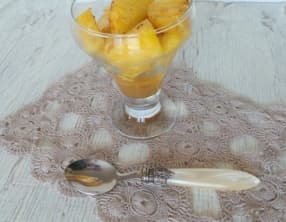 Ananas poêlé au miel et aux épices