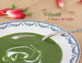 Velouté de fanes de radis