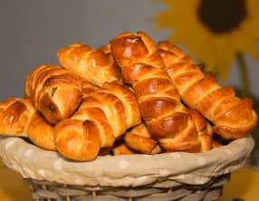 Brioches tressées au chocolat