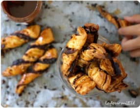 Torsades malakoff et noisettes crunchy