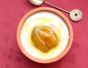 Aubergines confites au sirop