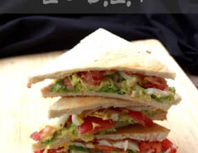 B.L.T ou bacon lettuce tomato