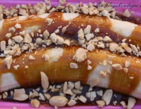 Bananes aux arachides