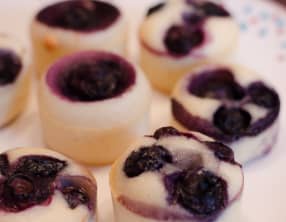 Financiers aux myrtilles