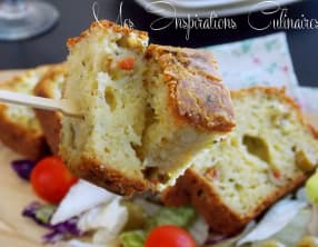 cake salé aux courgettes