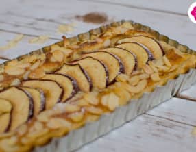 Tarte amandine aux pommes