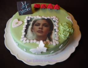 Gâteau Le monde de Louane