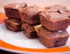 Financiers aux 3 chocolats