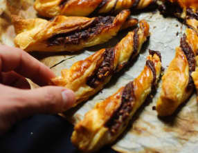 Tarte soleil noisettes praliné