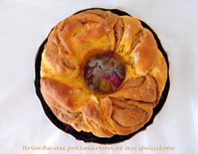Brioche au potimarron et au spéculoos