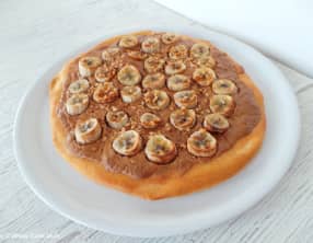 Tarte bananes - pâte de speculoos en 3 ingrédients ou presque
