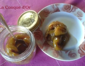 Conserve de figues caramélisées