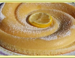 Gâteau léger au citron
