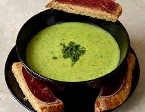 Velouté aux courgettes franc-comtois