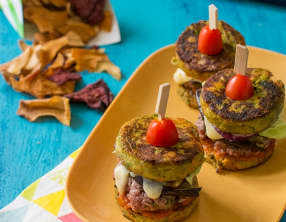Mini burgers de légumes