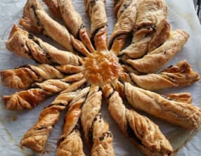 Tarte soleil à la tapenade