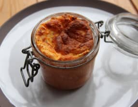 Soufflé de potiron à la farine de châtaigne
