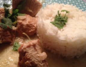 Sauté de veau au gingembre et citron vert