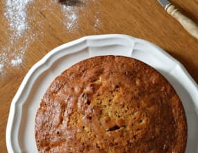 Gâteau aux noix, aux noisettes et au café